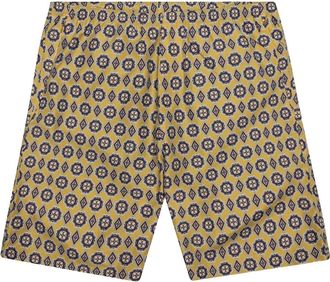 Needles Costume da bagno con coulisse - Giallo