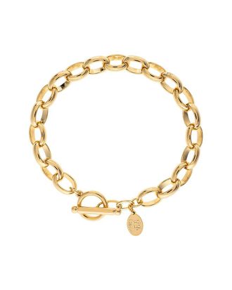 Rivka Friedman 18K Plated Stackable Toggle Bracelet