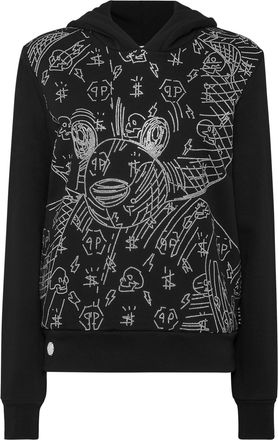 Philipp Plein Sweatshirt Met Capuchon Teddy
