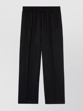 Palm Angels trousers with elasticated waistband and ribbed cuffs