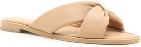 Schutz Fairy Slide Sandal in Honey Beige Leather at Nordstrom Rack, Size 7