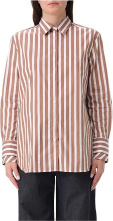 Fay Dames, Blouses & Shirts, Bruin, Maat: M