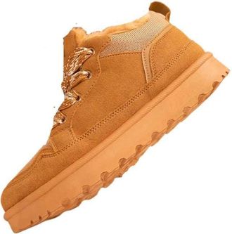 Ikrush Chunky Lace Up Faux Fur Trainerscasual Low Ankle Regular Casual