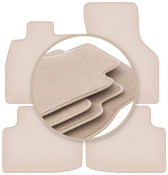 OEM Alfombrillas Premium Beige Para: Cupra Formentor Suv 2020