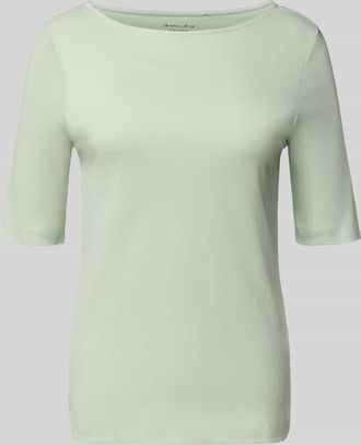 Christian Berg T-Shirt mit U-Boot-Ausschnitt in Lind, Gr&ouml;&szlig;e 46