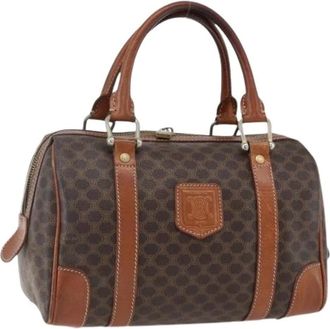 Celine Pre-owned Handbags, female, Brown, Size: ONE SIZE Pre-owned Vintage Handbag