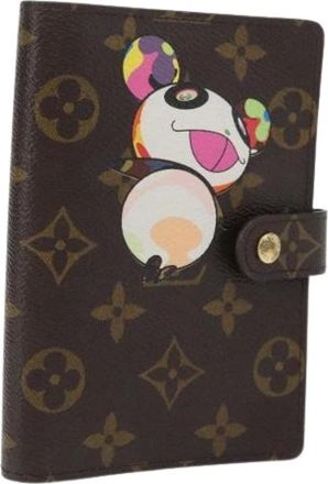 Louis Vuitton Pre-owned Accessories, female, Brown, Size: ONE SIZE Pre-owned Canvas Home-Office