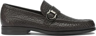 Ferragamo Mens Loafers & Slippers - Dark Brown Leather - Size EU 38