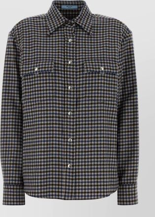 Prada virgin wool shirt