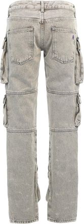 The Attico Essie Cargo Pants - Gray