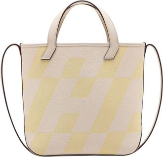 Herm&egrave;s Pre-owned Hermes Toile and Swift Cabas H en Biais 27 Ladies QZQ0L6KAI5CJANVJ
