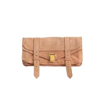 Proenza Schouler Pre-owned Clutches, female, Beige, Size: ONE SIZE Pre-owned Clutch