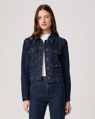 Paige Lydia Jacket In Ballast