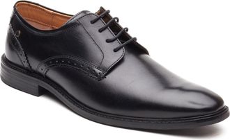 Base London Eton Lace Up Leather Mens Black Lace-Up Shoes - Size UK 11