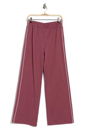 Abound Wide Leg Track Pants in Burgundy Shade at Nordstrom Rack, Size X-Small