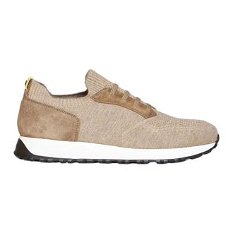 Doucal's Zapatilla de punto con paneles - Shoes - Hombre - Beige - 40 EU