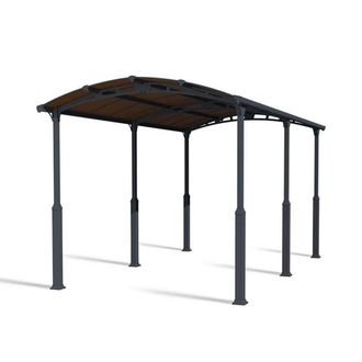 Palram Alpine Carport Kit 6400 RV - L649 x W352 x H307 - Grey