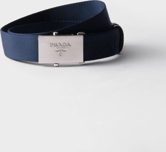 Prada Woven Re-Nylon belt