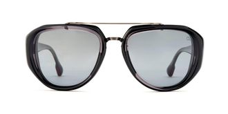 Etnia Barcelona D.T.L.A Sun Polarized BK Mens Sunglasses Black Size 57