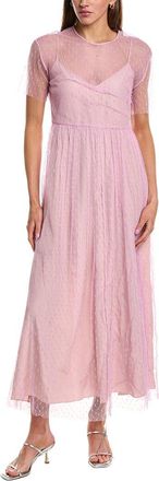 Red Valentino Red Valentino Tulle Midi Dress