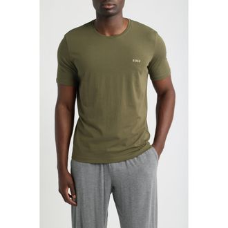 BOSS Mix & Match T-Shirt in Open Green at Nordstrom, Size Xx-Large