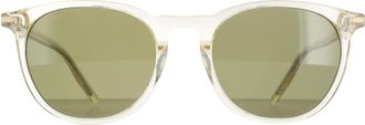 Serengeti Eyewear Round Shiny Crystal Champagne Mineral Polarized 555nm Arlie