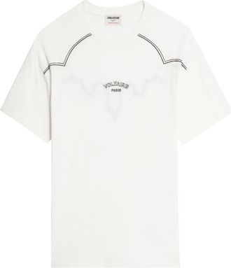 Zadig&Voltaire T-shirt in cotone biologico - Bianco