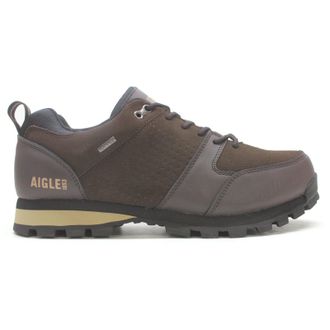 Aigle Plutno 2 MTD LT Leather Mens Lace Up Shoes - Expresso - Size:UK 11.5