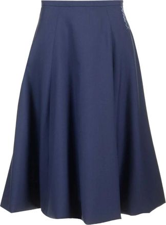 Marni Rokken - Dames - Midirokken - Blauw - M - Rokken