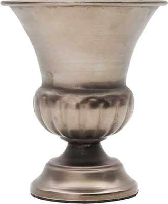 Foreside Home And Garden Harlequin Metal Vase in Gray at Nordstrom