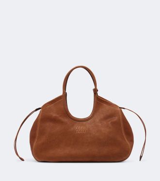 Miu Miu Ivy leather shoulder bag