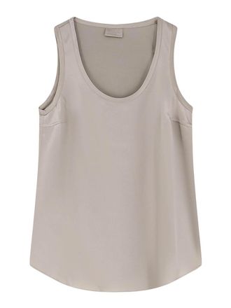 Brunello Cucinelli Top In Seta Stretch