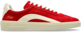 Dsquared2 Rider Sneakers - Heren - Sneakers - Rood - 45 EU - Leer - Schoenen