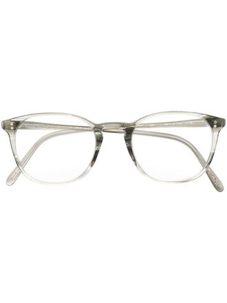 Oliver Peoples Finley bril met vierkant montuur - Grijs
