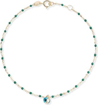 Ember Fine Jewelry Evil Eye Bracelet in Gold at Nordstrom Rack