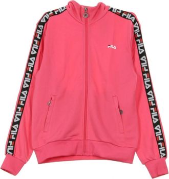 Fila Track jas om te zijn - Dames - Vesten met rits - Roze - L - Hoodies & sweatvesten