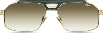 Cazal Sunglasses Cazal 9109 003 Gold Green/Brown Gradient Unisex