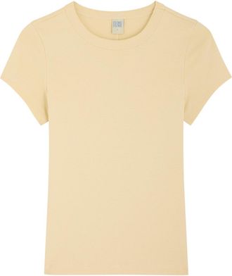 Flore Flore Flore Flore Car Baby Cotton T-shirt - Nude - XS (UK6 / XS)