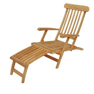 Happy Garden Silla reclinable de teca
