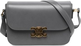 Celine Pre-owned Celine Classique Shiny Calfskin Triomphe Crossbody Ladies FFF85PUSORFWQHV2