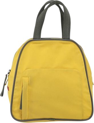 Prada Sport Handbag Nylon Yellow Nylon Handbag (Pre-Owned)