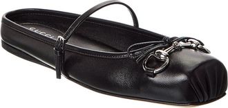 Gucci Horsebit Leather Mule