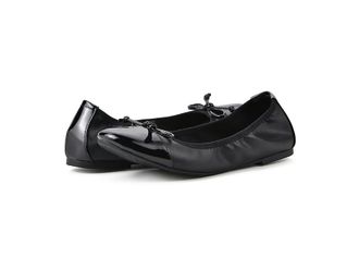 White Mountain Sunnyside II Womens Shoes Black/Black Patent : 9 M, Synthetic