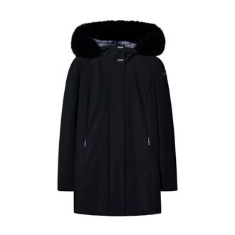 Roberto Ricci Design Piumino Midi - Dames - Jassen - Blauw - Maat: XS Leer
