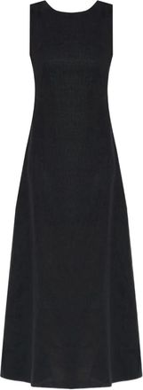 Possé Abito in lino - Nero