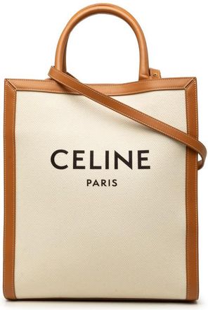 Celine Pre-owned Celine Small Canvas Vertical Cabas Satchel Ladies 884WKHYXWSXRZFWG