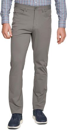 Johnston & Murphy XC4 Performance Five Pocket Pants in Charcoal at Nordstrom, Size 34 X R