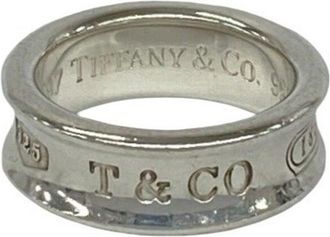 Tiffany & Co. Silver Silver 925 Band Ring (Pre-Owned)