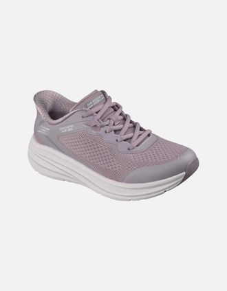 Skechers Womens Skechers BOBS Skillz Textile Womens Quail Standard Trainers - Pink - Size: 3