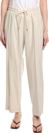 Jones New York Drawstring Linen-Blend Pant